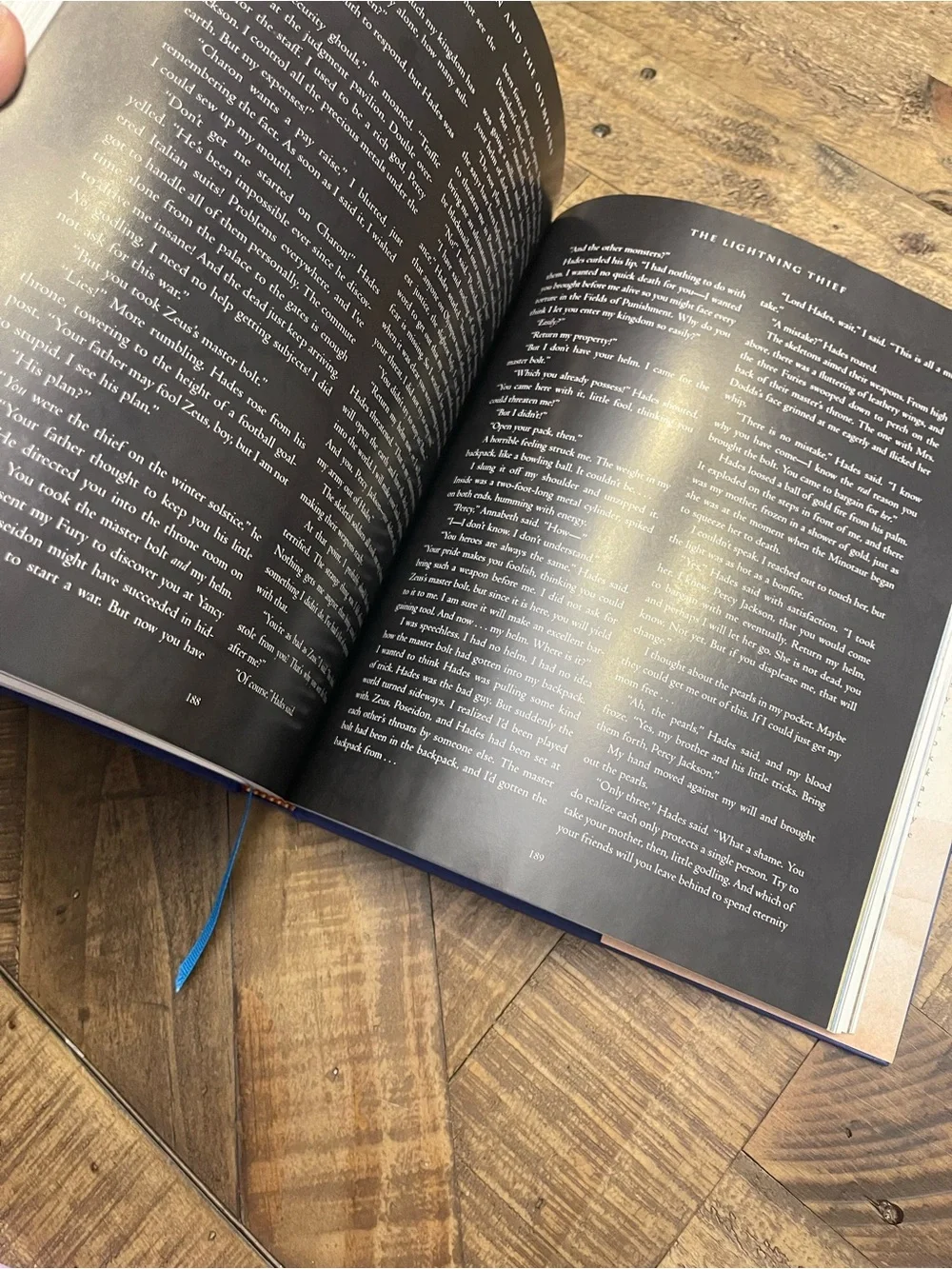 The Lightning Thief Illustrated Edition Rick Riordan John Rocco Hardcover